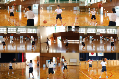 女子バスケ部