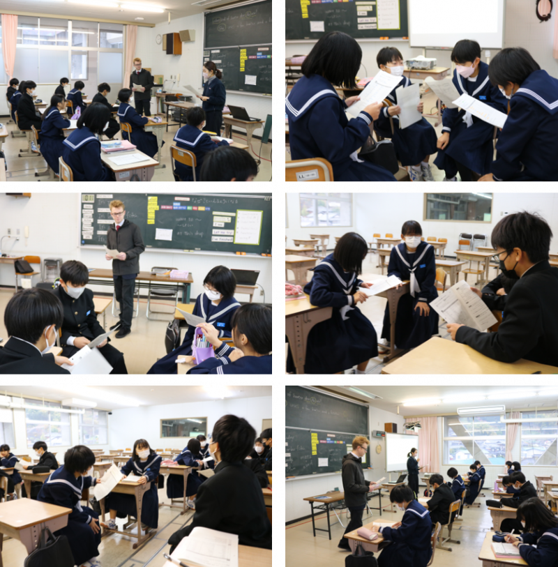 12.5英語の授業